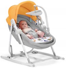 Шезлонг-гойдалка 5 в 1 Kinderkraft Nola Forest Yellow